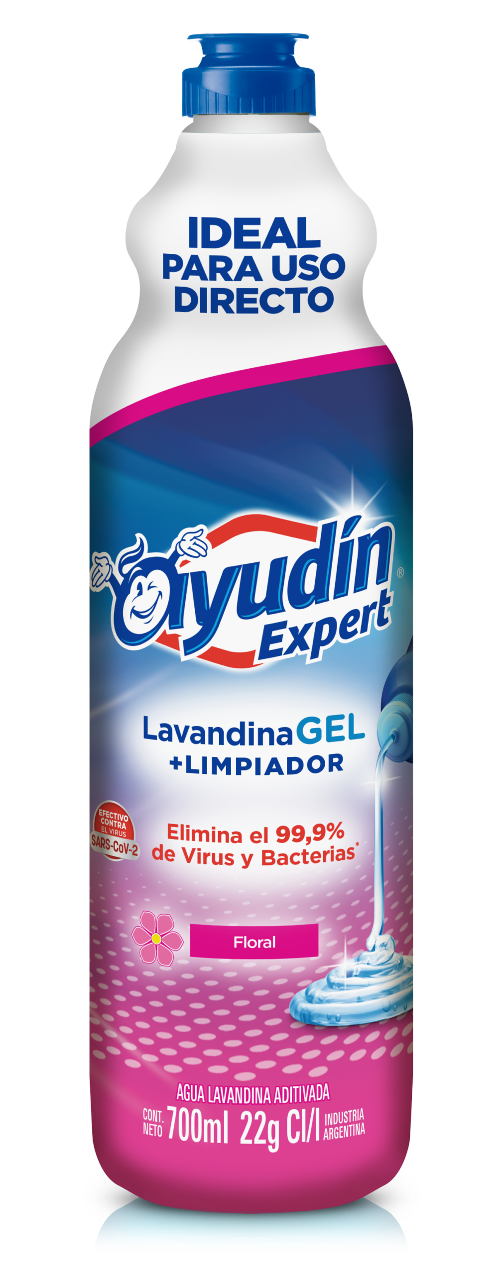 2024_10_10 3D Ayudín AR Lavandina Gel Expert Floral 700ml 60237