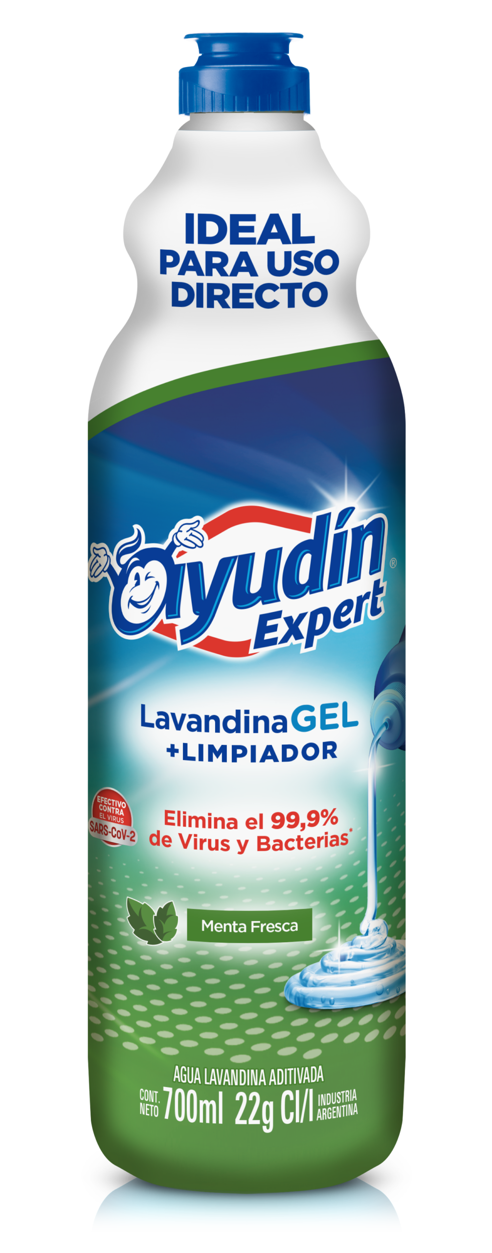 2024_10_10 3D Ayudín AR Lavandina Gel Expert Menta Fresca 700ml 60239